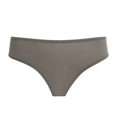 Skims Fits Everybody Thong In Grey