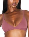 Skims Fits Everybody Triangle Bralette In Pink