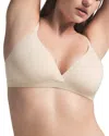 Skims Fits Everybody Triangle Bra In Neutral