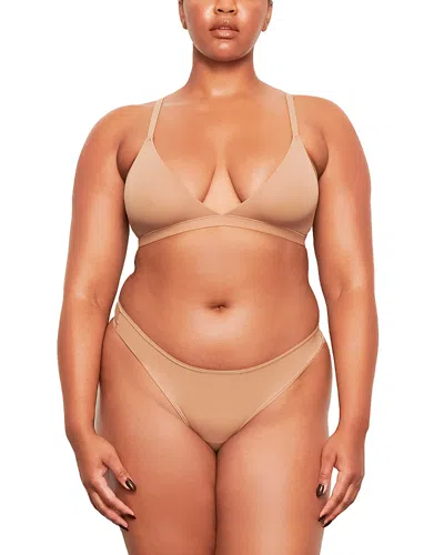 Skims Fits Everybody Triangle Bra In Neutral