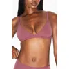 Skims Fits Everybody Triangle Bralette In Pink