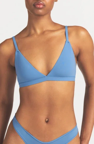 Skims Fits Everybody Triangle Bralette In Artic