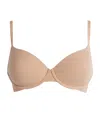 Skims Adjustable Straps T-shirt Bra In Brown
