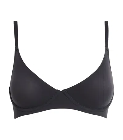 Skims Fits Everybody Unlined Demi Bra In Black