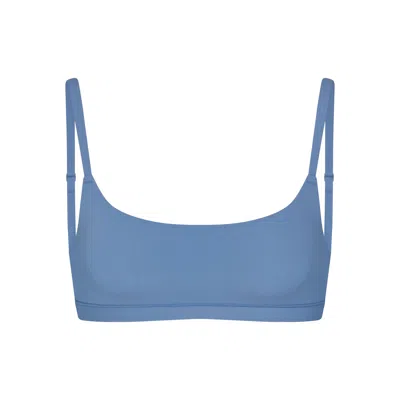 Skims Fits Everybody Scoop Neck Bralette In Artic