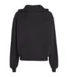 Skims Fleece Classic Hoodie In Black
