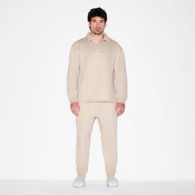Skims Fleece Lounge In Neutral