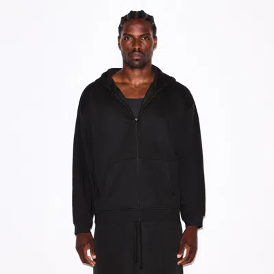 Skims Fleece Lounge In Black