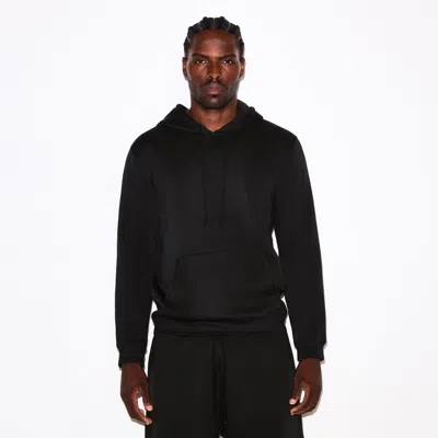 Skims Fleece Lounge In Black