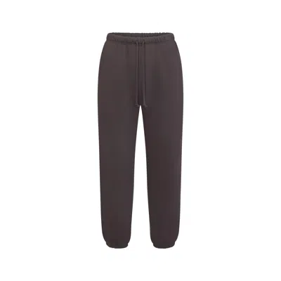 Skims Fleece Lounge In Dark Roast