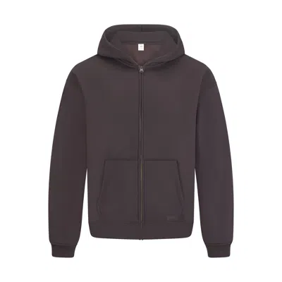 Skims Fleece Lounge In Dark Roast