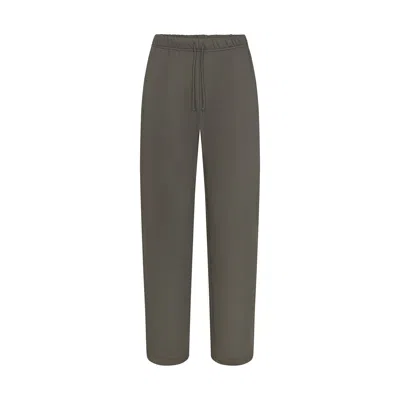 Skims Fleece Lounge In Green