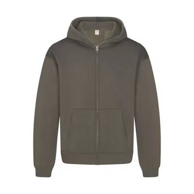 Skims Fleece Lounge In Gray