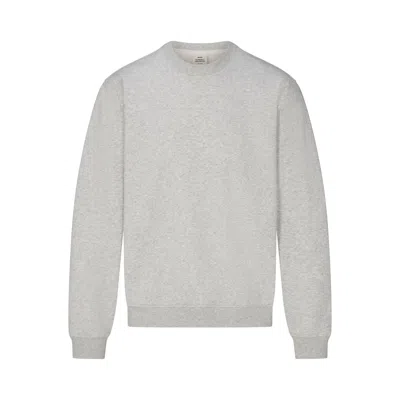 Skims Fleece Lounge In Light Heather Grey