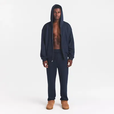 Skims Fleece Lounge In Navy