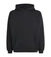 Skims Thermal Fleece Pullover Jacket In Black