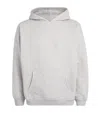 Skims Gray Fleece Lounge Relaxed Hoodie In Gray
