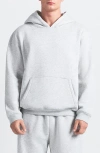 Skims Thermal Fleece Pullover Jacket In Gray