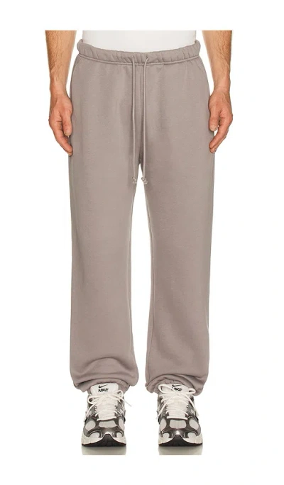 Skims Fleece Lounge Relaxed Jogger In Gray