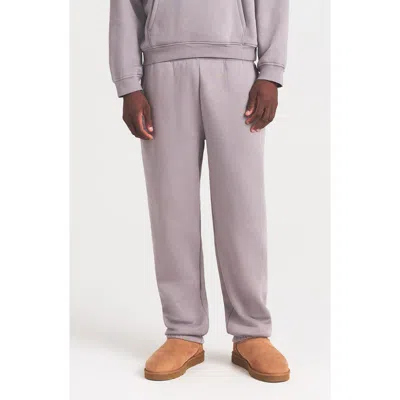 Skims Fleece Lounge Relaxed Joggers In Purple