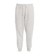 Skims Fleece Lounge Tapered Sweatpants In Grey