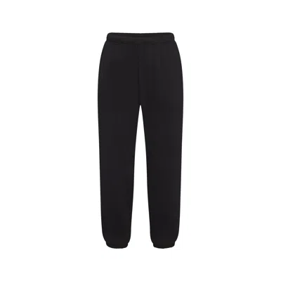 Skims Fleece Lounge In Washed Onyx