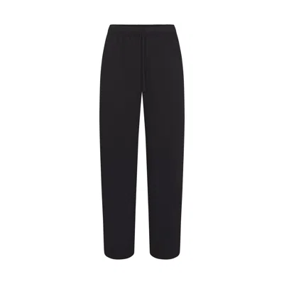 Skims Fleece Lounge In Washed Onyx