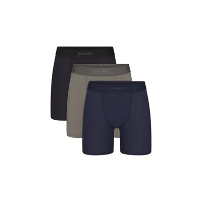 Skims Flex In Navy Gunmetal Multi