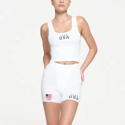 Skims For Team Usa In White