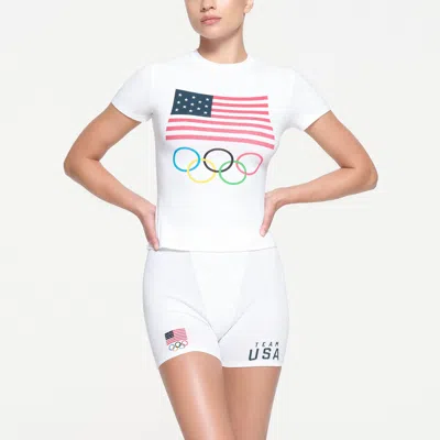 Skims For Team Usa In White