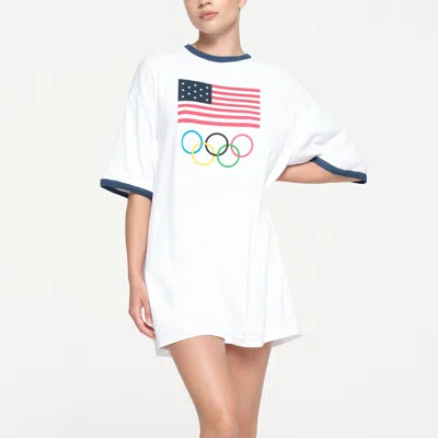 Skims For Team Usa In White