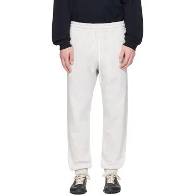 Skims Gray Fleece Lounge Tapered Jogger Sweatpants