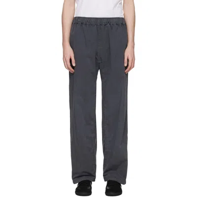 Skims Gray Woven Pull-on Trousers