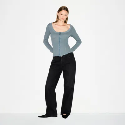 Skims Heavy Waffle In Black