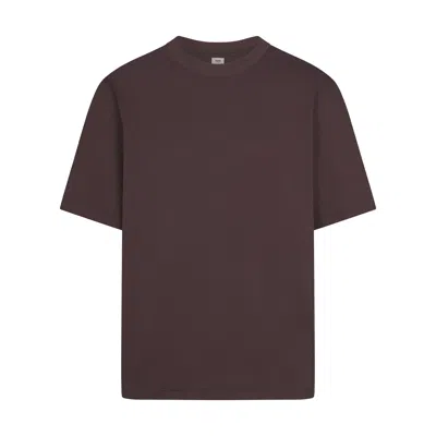 Skims Heavyweight Cotton In Brown