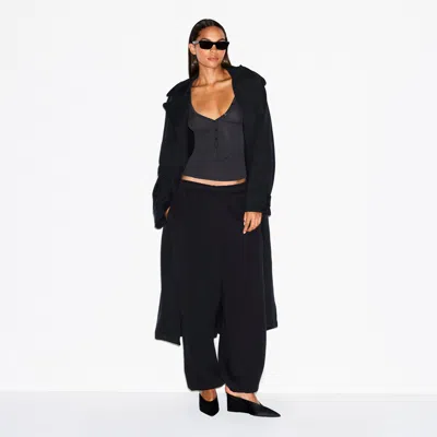 Skims Heavyweight Fleece In Black