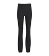 Skims High-waisted Flared Leggings In Black