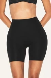 Skims Hip Enhancing Mid Thigh Padded Shorts In Black
