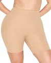 Skims Hip Enhancing Padded Shorts In Brown