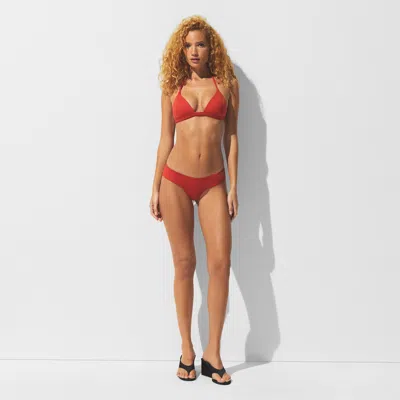 Skims Iconic Swim In Red