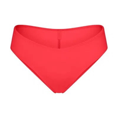 Skims Iconic Swim In Red