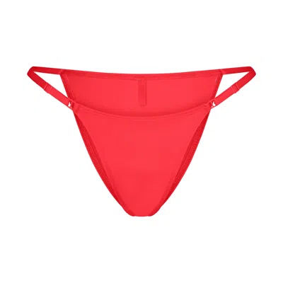 Skims Iconic Swim In Red