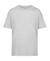 Skims Grey Boyfriend T-shirt In White