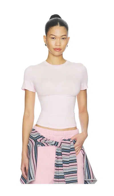 Skims Jersey T-shirt In Cherry Blossom