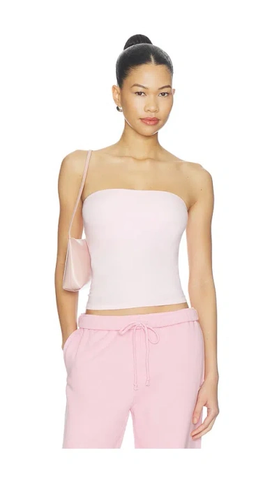 Skims Jersey Tube Top In Cherry Blossom