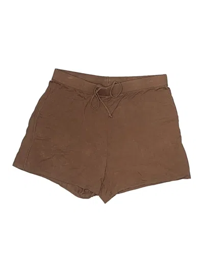 Pre-owned Skims Khaki Shorts In Brown