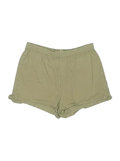 Pre-owned Skims Khaki Shorts In Green