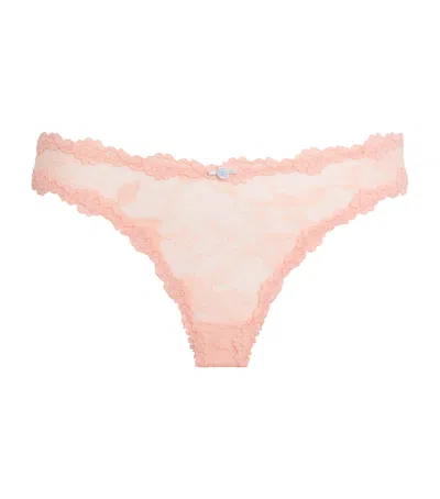 Skims Lace Dipped Thong