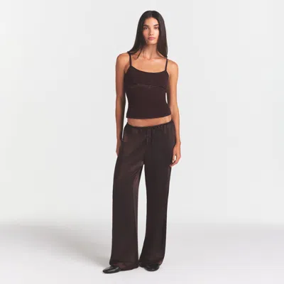 Skims Lace Knit In Brown