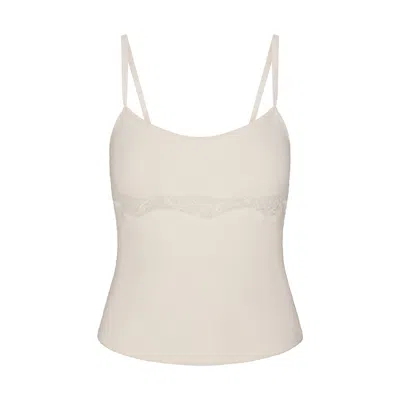 Skims Lace Knit In Sugar